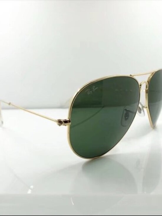 Ray-Ban Accessories - Ray-Ban 3025 Green Aviator Sunglasses 58mm